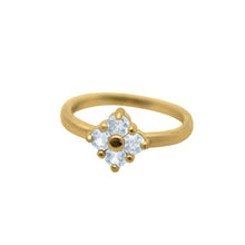 Load image into Gallery viewer, Yellow-Gold-Lucky-Ring-Moonstone
