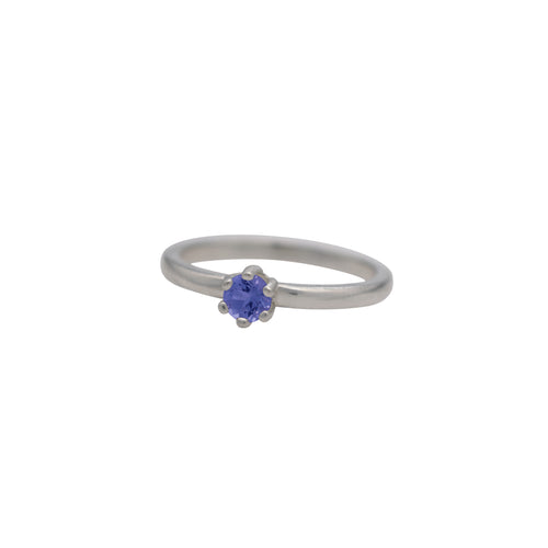    Iolite-Birthstone-Solitare-Stacking-Ring