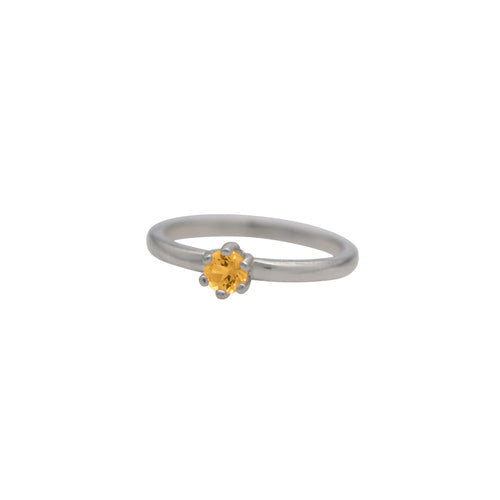 Citrine-Birthstone-Solitare-Stacking-Ring