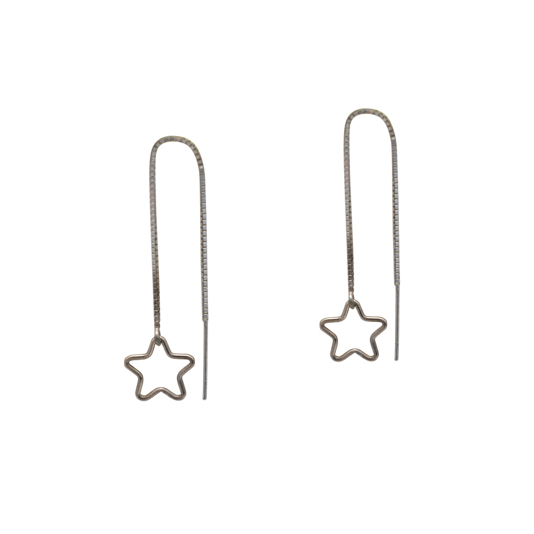 Star Threader Earrings