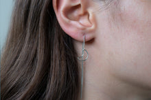 Load image into Gallery viewer, Crescent Moon Threader Earrings
